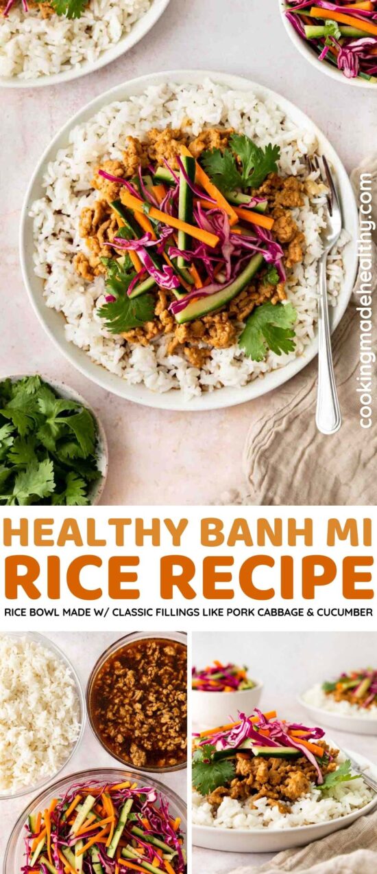 Banh Mi Rice collage