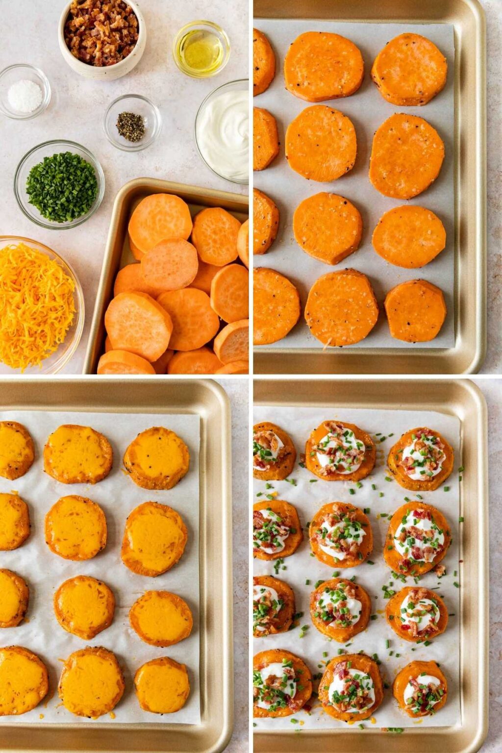 Loaded Sweet Potato Rounds Recipe - Cooking Made Healthy