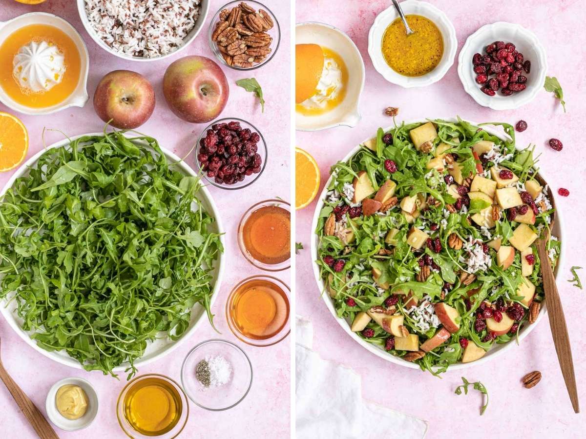 Wild Rice Salad collage