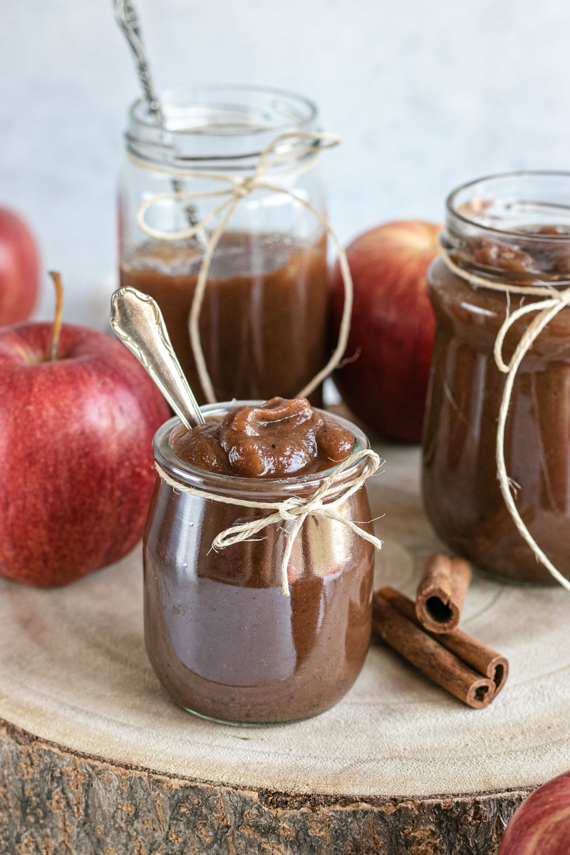 Apple Butter in a jar