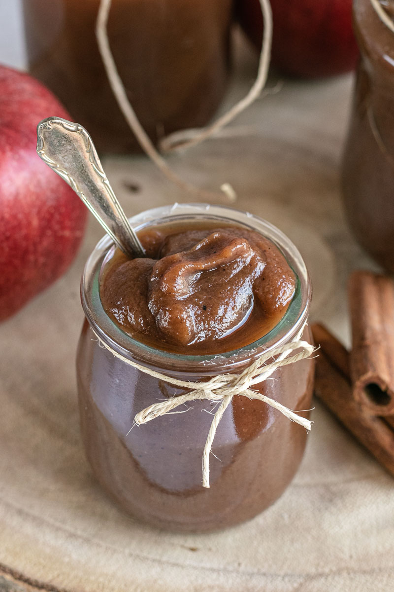 Apple Butter in a jar