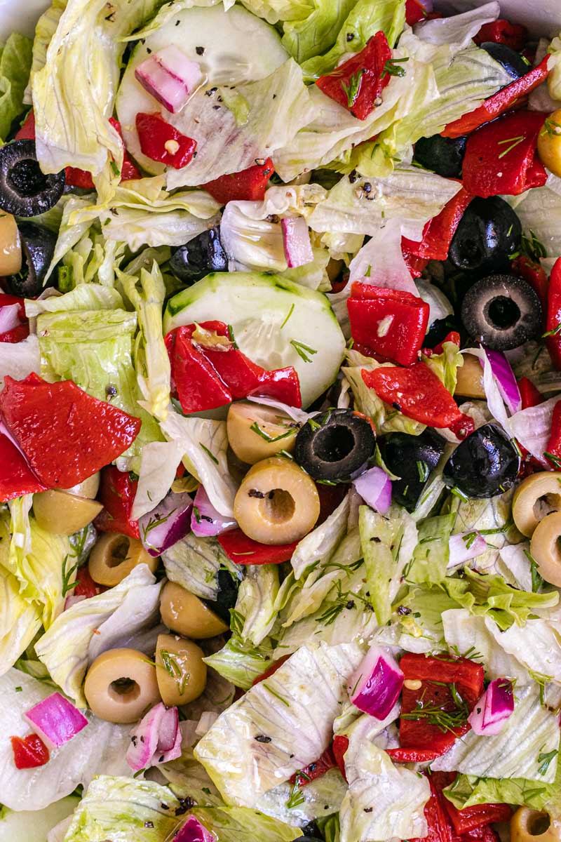 Chopped Salad close up