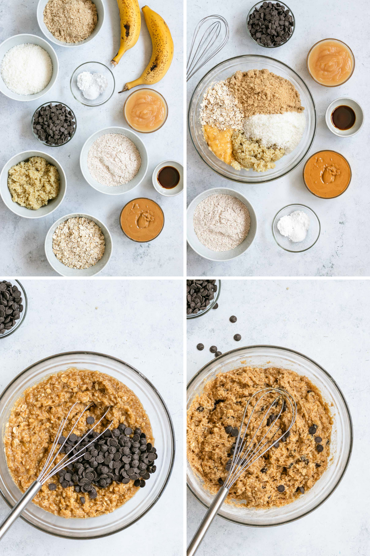 Quinoa Cookies Collage