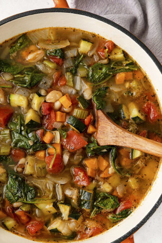 Tuscan Vegetable Soup - Cooking Made Healthy