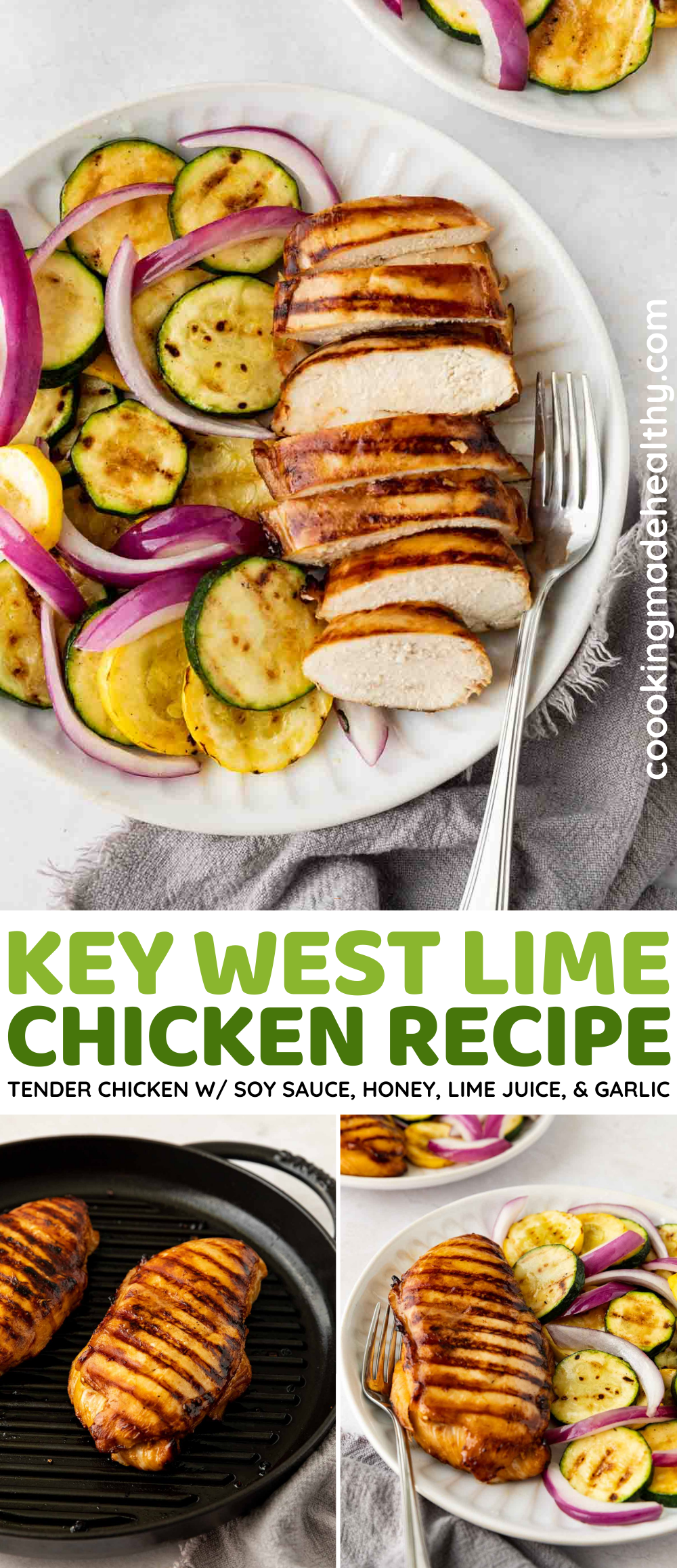 Key West Lime Chicken Collage