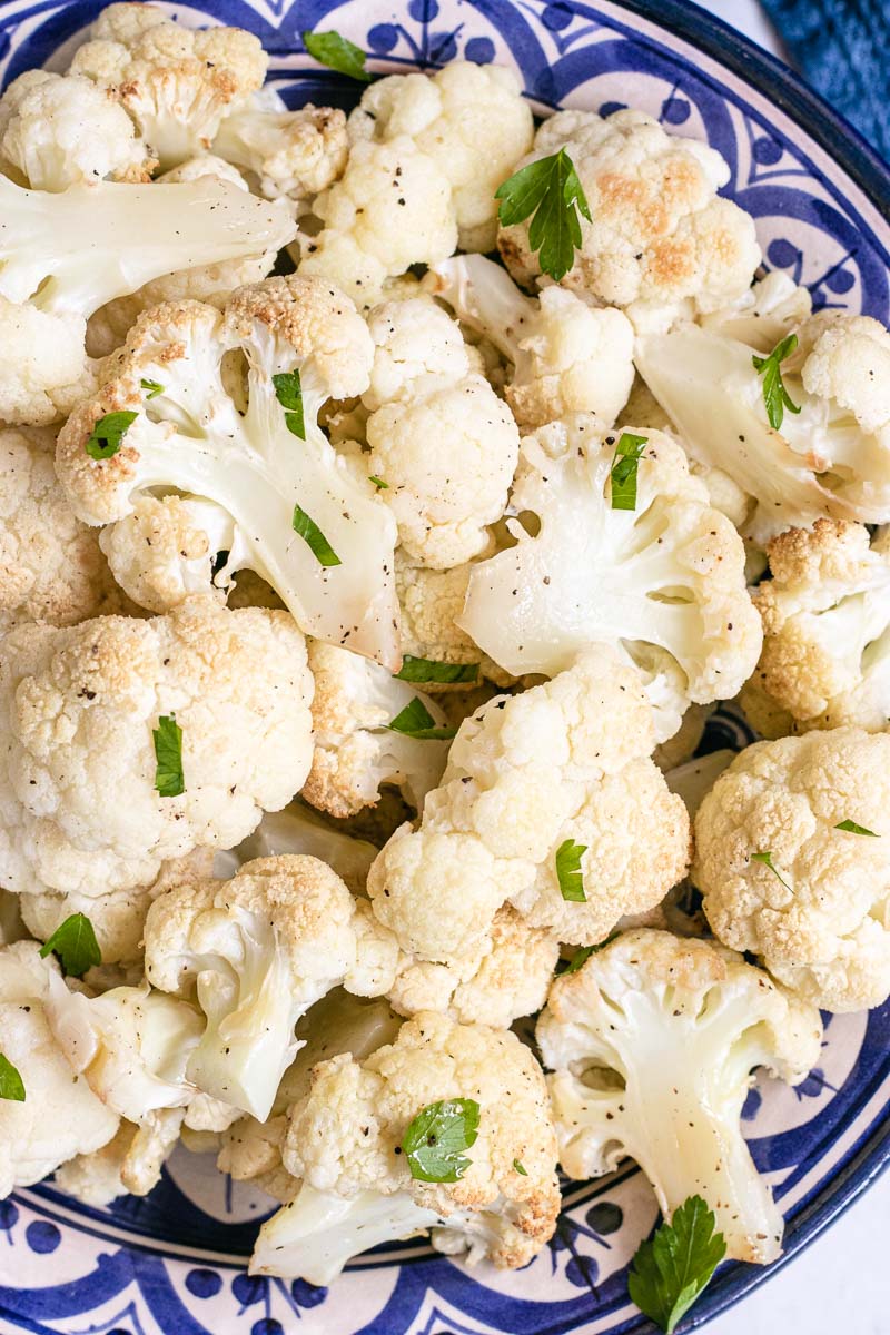 Roasted Cauliflower up close