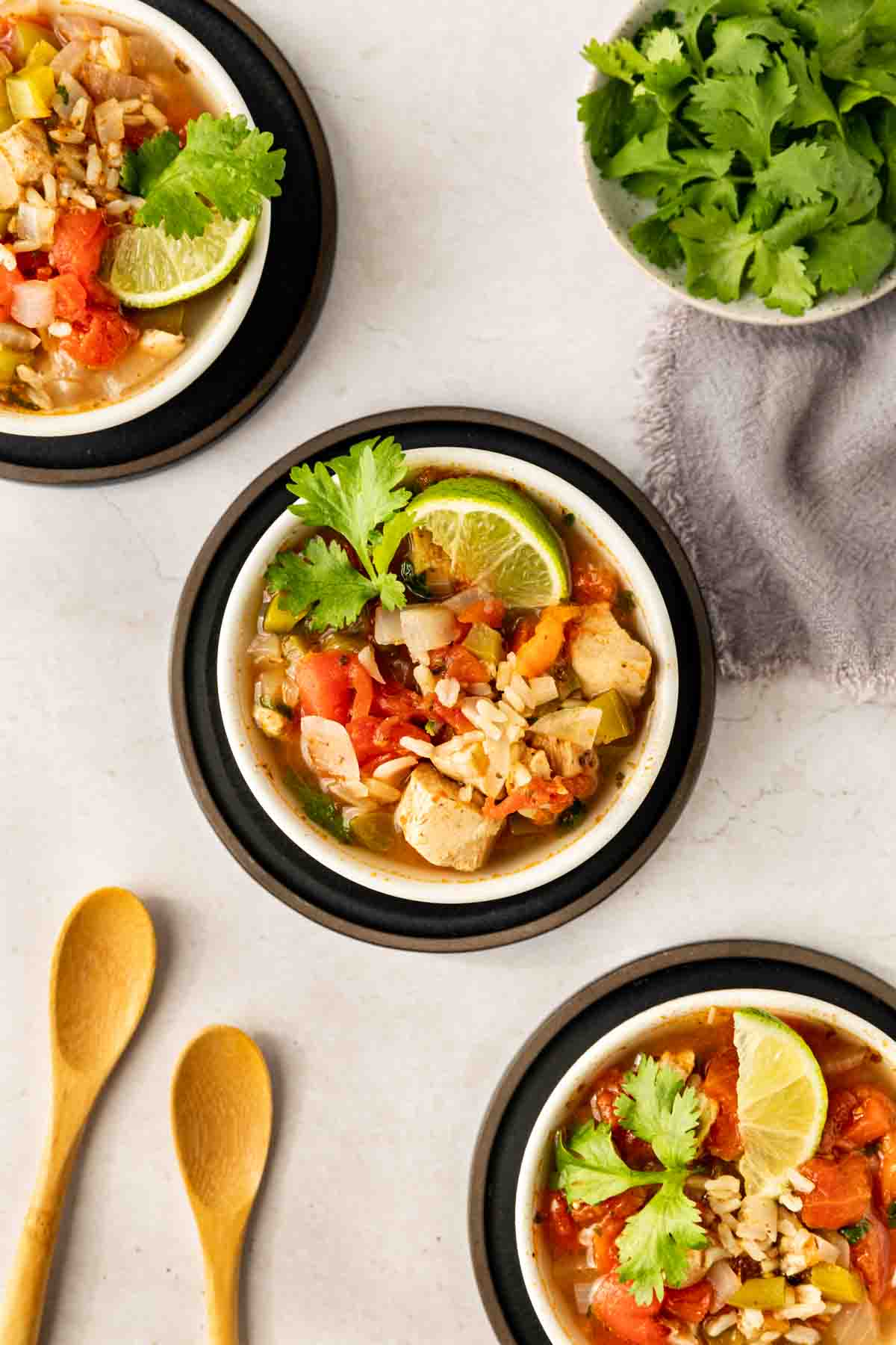 Mexican Chicken Stew in bowl